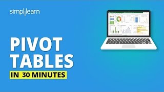 Pivot Tables In Excel  Learn Pivot Table In Excel  Pivot Table Tutorial 2020  Simplilearn [upl. by Gwenn389]