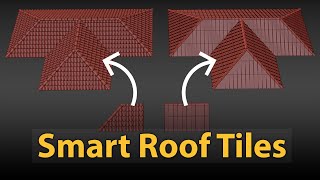 Smart Roof Tiles  AvizStudio Tools [upl. by Atnwahs]