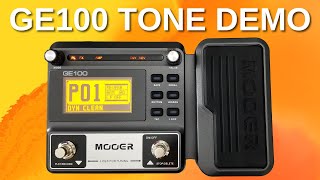 Does It Sound Any Good Mooer GE100 Preset Tone Demo [upl. by Eirek]