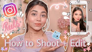 How I Shoot amp Edit my Instagram Reels🤩  Perfect smooth Transition tips💡 [upl. by Medwin746]