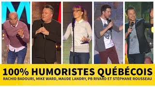 100 Humoristes québécois [upl. by Trebliw]