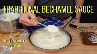 Traditional Bechamel  Bechamel  How to Make a Bechamel Sauce  Bechamel Sauce  White Sauce [upl. by Tinor]