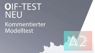 Hören A2  ÖIF TEST NEU [upl. by Colburn]