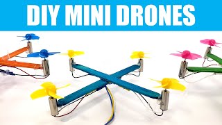 DIY Mini Drone Part 1 Build Your Drone  Drone Science Project [upl. by Hedgcock]