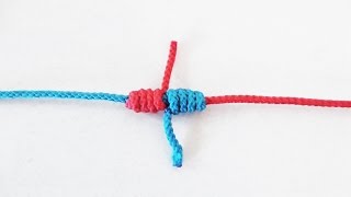 Fishing Knots How To Tie A Blood Knot [upl. by Rooney658]