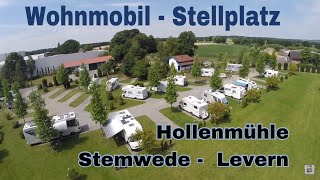 Wohnmobil  Stellplatz Stemwede Levern NRW  womoclickde [upl. by Johnsson446]