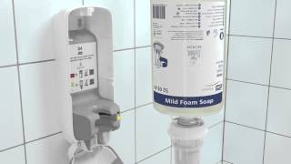 How to Refill Tork S4 Soap Dispenser [upl. by Lekim]