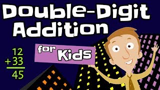 DoubleDigit Addition for Kids [upl. by Airamanna]