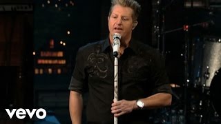 Rascal Flatts  I Wont Let Go Live On Letterman [upl. by Yrehcaz]