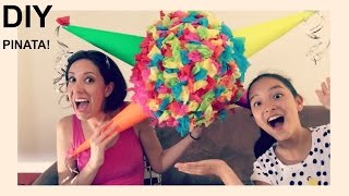 Como hacer una piñata facil diy pinata [upl. by Kuster]