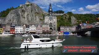 Dinant  A Belgian town on the River Meuse [upl. by Hareehahs390]