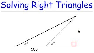 Trigonometry  How To Solve Right Triangles [upl. by Tierney]