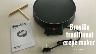 Breville Traditional Crepe Maker Review [upl. by Penman]