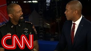 Don Lemon sheriff spar over police shootings [upl. by Ayram615]