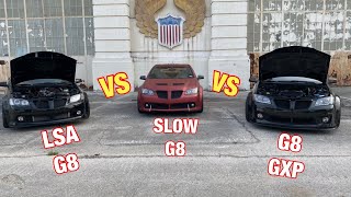 Doing highway PULLS in a RARE MANUAL CAMMED PONTIAC G8 GXP [upl. by Janina]