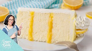 Lemon Velvet Cake Recipe With Cream Cheese Frosting [upl. by Eanrahs]