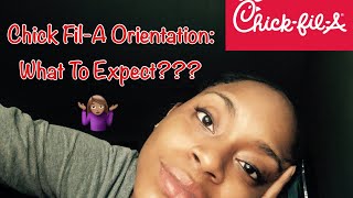 ChickFilA Orientation What To Expect🤷🏽‍♀️ [upl. by Amalle941]