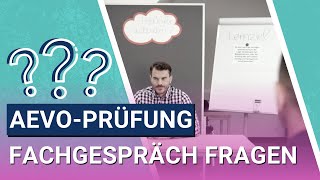 Beispielhaftes Fachgespräch mit 8 Prüfungsfragen aus der praktischen Ausbildereignungsprüfung AEVO [upl. by Paolo]