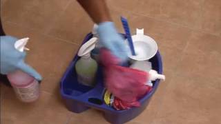 Ecolab  Public Restroom Cleaning Process [upl. by Ggerg111]