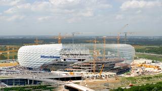 Allianz Arena Munich Germany time lapse  panTerra [upl. by Golden]