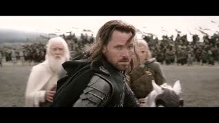 Aragorns Speech At The Black Gate  LOTR  The Return of the King 2003 [upl. by Berhley208]