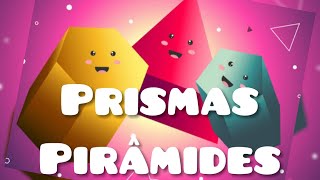 PRISMAS E PIRÂMIDES [upl. by Xylina939]