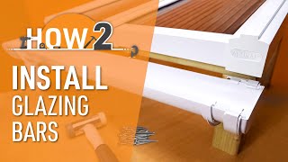 How to install glazing bars  Alukap® XR [upl. by Bik313]