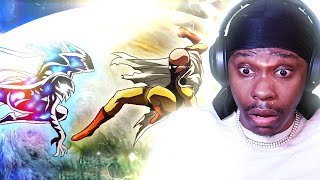 Reacting To SAITAMA vs COSMIC GAROU Full Fight REACTION [upl. by Orsay]