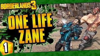 Borderlands 3  One Life Zane Funny Moments And Drops  Day 1 [upl. by Neraa152]