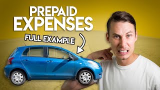 How Prepaid Expenses Work  Adjusting Entries [upl. by Onnem209]