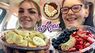 ACAI MUKBANG  Ft Kelsey Vegan [upl. by Annette]