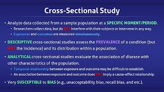 CrossSectional Study [upl. by Fruin]