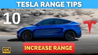 10 Easy TESLA Battery Tips for MAXIMIZING Range [upl. by Ruberta]