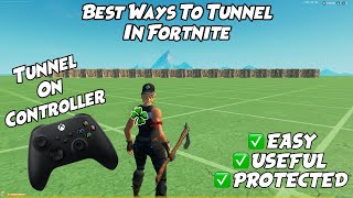 How To Tunnel On Controller Learn To Tunnel Fast In Fortnite Tutorial [upl. by Doehne]