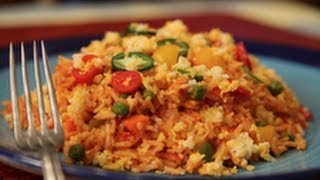 Mexican Vegetable Rice By Asha Khatau [upl. by Atse786]