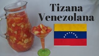 Tizana Venezolana ensalada  coctel de frutas ¡ Refrescante y ¡fácil [upl. by Aissilem809]