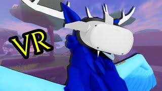 Playing Feather Family in VR [upl. by Joyann]