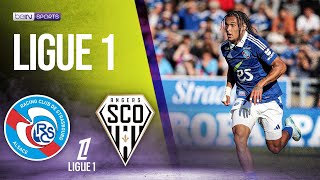 Strasbourg vs Angers  LIGUE 1 HIGHLIGHTS  091524  beIN SPORTS USA [upl. by Arlynne]