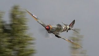 Supermarine Spitfire MkXVII  Low amp Loud [upl. by Neenej85]