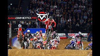 Supercross de Paris  Day 1  Highlights [upl. by Nangatrad]