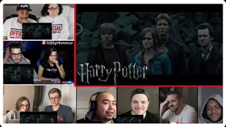 Harry Potter Death Scene Reaction Mashup  Harry Potter And Deathly Hallows Part 2 [upl. by Persons]