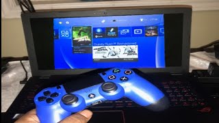 How to hook up you ps4 to your hp computer easy [upl. by Ahsikyw938]