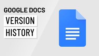 Google Docs Version History [upl. by Rastus]