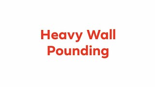 Heavy Wall Pounding Sound Effect [upl. by Lewie986]