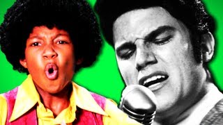 Epic Rap Battles Of History  Behind the Scenes Michael Jackson vs Elvis Presley [upl. by Airrej]