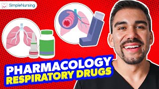 Pharmacology  Respiratory drugs Memorization Tips for Nursing Students RN PN MADE EASY [upl. by Kirat351]