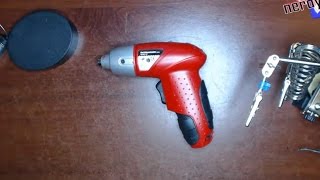 Replacing  Upgrading Cordless Screwdriver Battery  From 600mAh to 2500mAh [upl. by Eada]