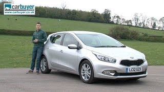 Kia Ceed hatchback review  CarBuyer [upl. by Llenahc737]