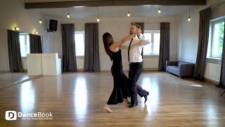 English Waltz  Basic Steps  Online Tutorial [upl. by Bianca230]