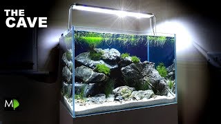 quotTHE CAVEquot AQUARIUMHow To  Aquascape Tutorial  Setup [upl. by Airretnahs605]